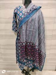 New Collection Cotton Kurti Pant Dupatta Set