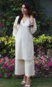 Plain Cotton Slub Kurti Palazzo Set thumb 1