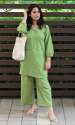 plain-regular-wear-cotton-slub-kurti-palazzo-set