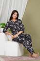Trendy Cotton Printed Night Suit For Women