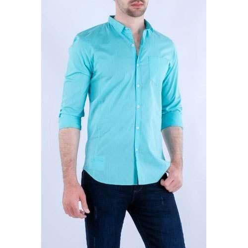 Formal wear Plain mens shirt by Gangaa Exports