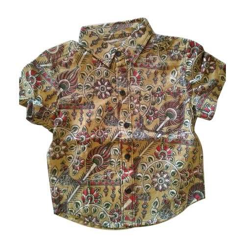 Printed shirt for kids boys by Gangaa Exports
