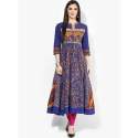 Exclusive Multi Print Anarkali Kurti