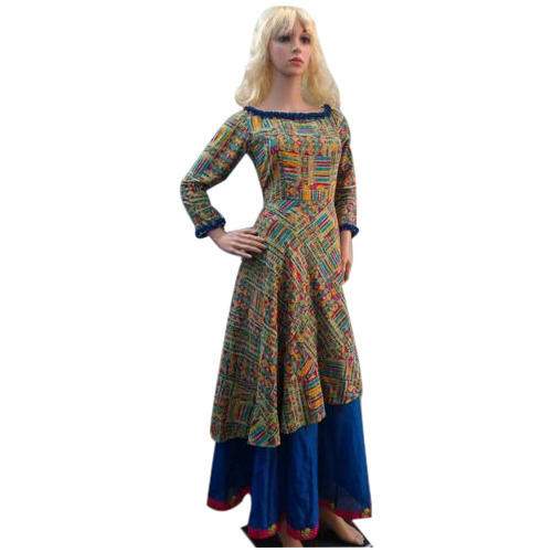 Fancy Designer Long kurti With Skirt   by Livewave Commercial Private Limited