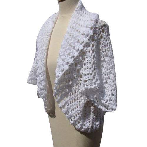 Fancy Knitted Shrug by Uni Sales