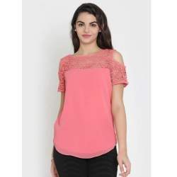 Fancy Cold Shoulder Top 