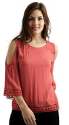 Fancy Cold Shoulder Top  thumb 1