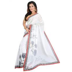 Designer Floral Print Georgette Sarees 