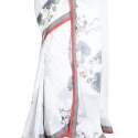 Designer Floral Print Georgette Sarees  thumb 2