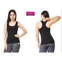 Ladies Black Gym Tank Top thumb 2