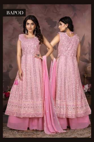 Lakhanvi sharara bapod by venish creation