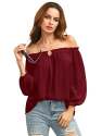 Girls Trendy Off Shoulder Top thumb 1