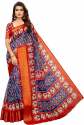 Buy Pandadi Brand Pochampally Cotton Silk Saree thumb 4
