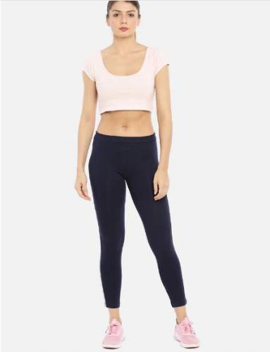 Casual Girls Black Ankle Length Leggings at Rs 130 in Noida