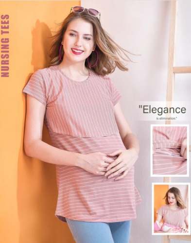 Nursing / Maternity Tees For Ladies  by Shubh Shri Clothing India