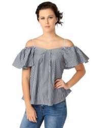 Off Shoulder Western Top
