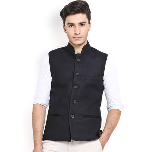 Poly Cotton Sleeveless Waistcoat