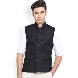 Poly Cotton Sleeveless Waistcoat