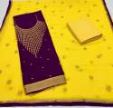 stylish-yellow-embroidered-cotton-dress-material