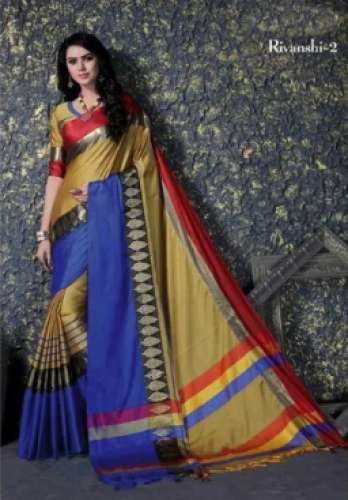 Ladies Party Wear Silk Saree in Vellore by Ammu Appu Fashion