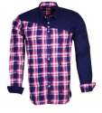 check-causal-men-cotton-shirt