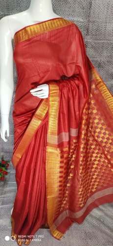 Hand Loom Katan Silk Saree 