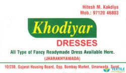 khodiyar dresses logo icon