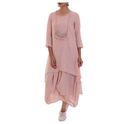 Party wear Plain Stylish Kurti  by Envy Me