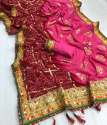 Jaipuri Bandhani Style Gotta patti saree thumb 3