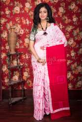 Block Printed Batik Saree