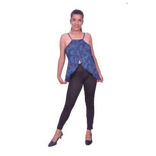 Sleevless Girls Western Top  by Kingcreato Exports