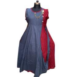 Designer Party Wear Flared Kurti For Girls by Easyonline