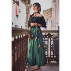 Ladies Designer Long Skirt 