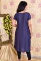 Get Blue Cotton Kurti At Wholesale By Rajkumari thumb 1
