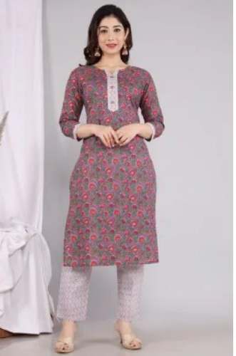 Buy New Collection Kurti Pant Set For Women by M/s Sharma Creations