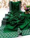 Party wear Green Lace Border saree