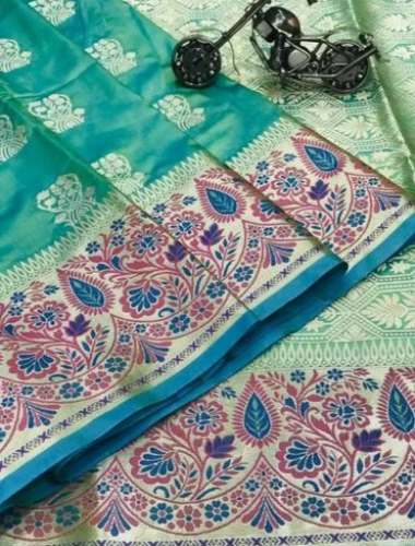 Banarasi Handloom Silk Saree For Women by Deek Fashion
