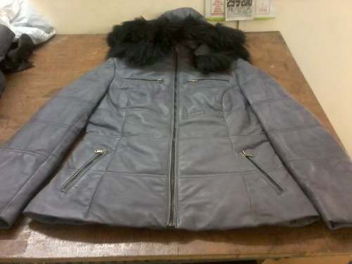 Ladies Winter Leather jacket by JK Enterprises