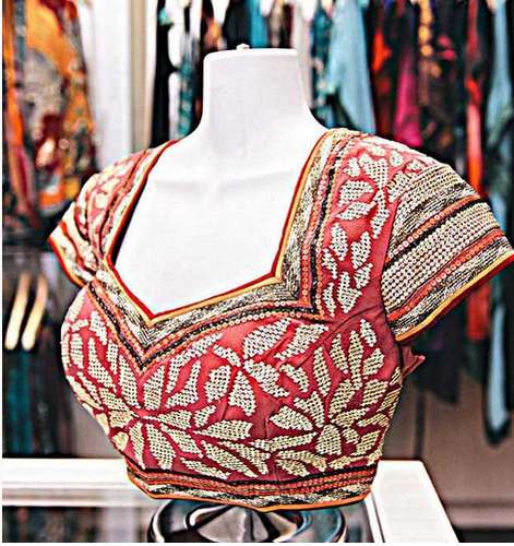 Readymade Muggam Work Blouse