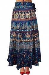 Buy sunrise paridhan Cotton Wraparound Skirt