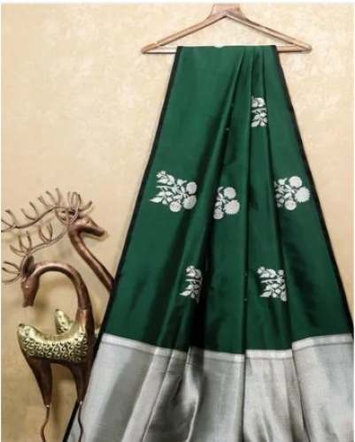 Katan Silk Banarasi Handloom Saree by Silk Kothi