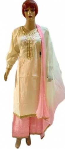 Ladies Designer Sharara Suit by M/s Arora Fashions