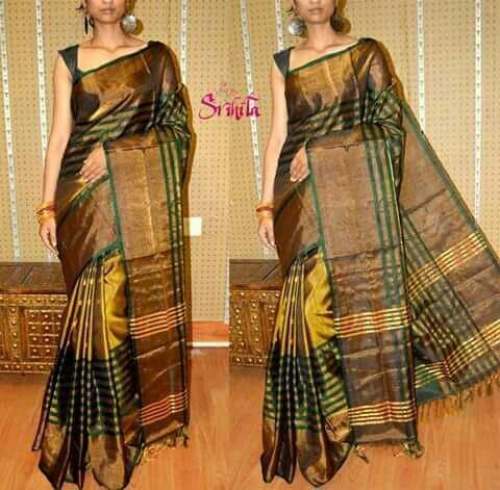 Designer Uppada Pattu Silk Saree by Jnani Fashion House