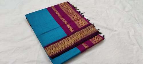 kalyani Border Cotton Khan Saree by Yahweh Nissi Best Buy