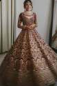semi-stitched-red-bridal-lehenga