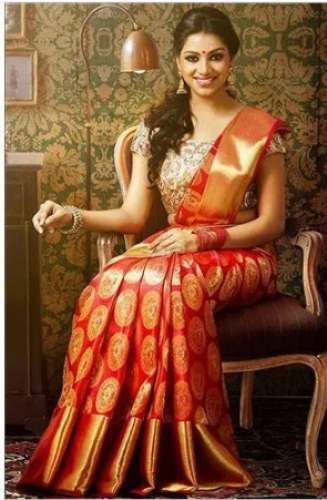 Banarasi printed Bridal Saree by Parichhad Bhaban