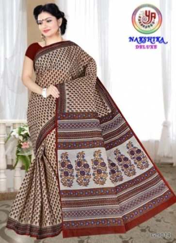 Formal Wear Pure Cotton Saree  by Yogendra Arts