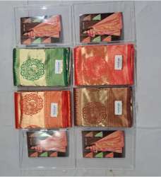 Embroidered Banarasi  silk saree 