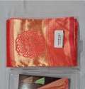 Embroidered Banarasi  silk saree  thumb 1
