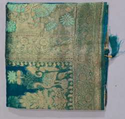 Party Wear  Heavy look Organza Silk Saree 